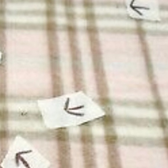 Burberry Cashmere Scarf Pink Plaid - Picture 4 of 4